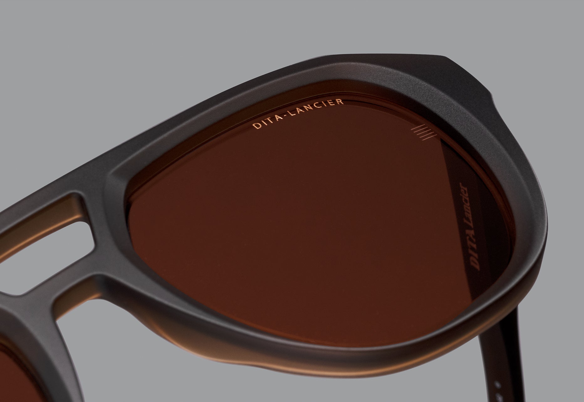 DITA-Lancier frame with land lens featuring durable and light TR90 Material